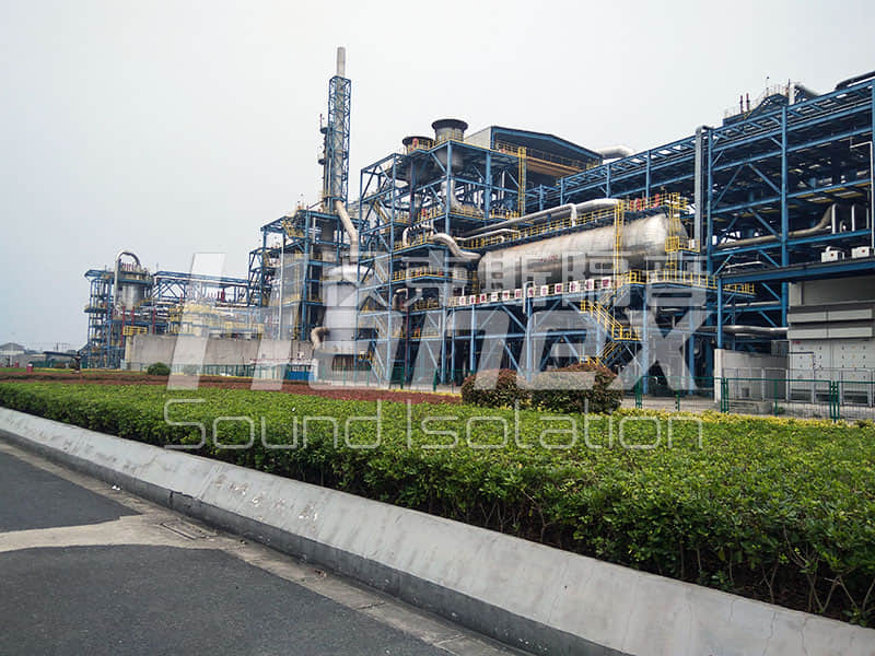 化工廠PTA裝置廠區噪聲分布