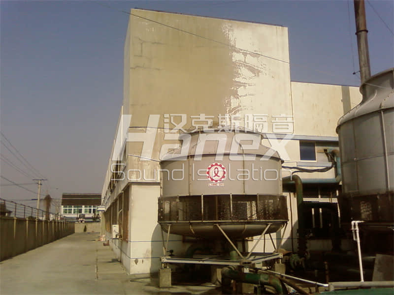 浙江歌山品悅大酒店冷卻塔噪聲治理 浙江歌山品悅大酒店冷卻塔噪聲治理