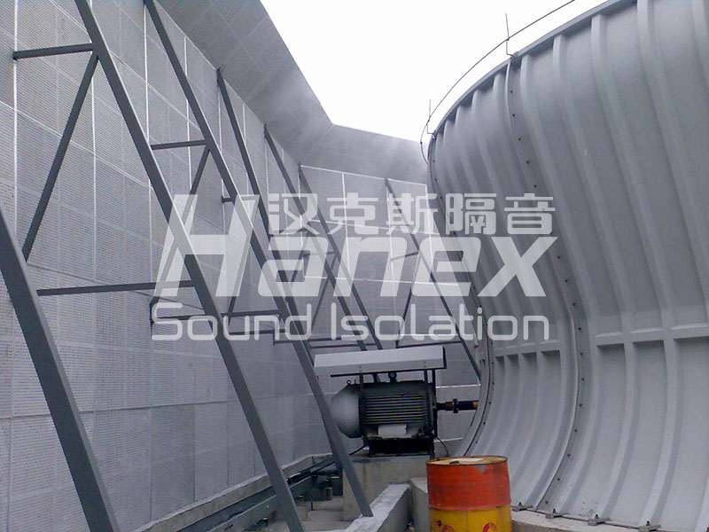 琥珀京興天然氣發電廠冷卻塔降噪2