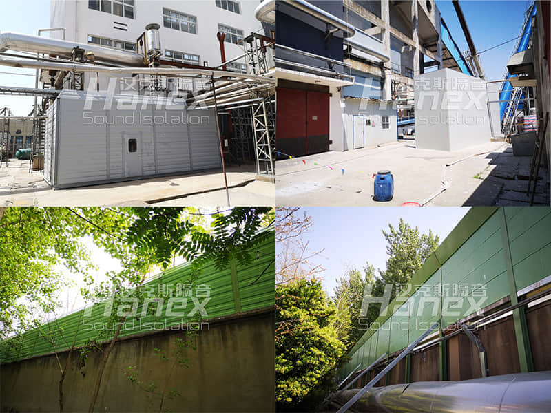 熱電站汽輪機房、鍋爐房、廠界降噪案例-古井貢酒